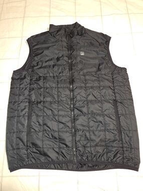 MEC Men's Black Quilted Lightweight Vest XL